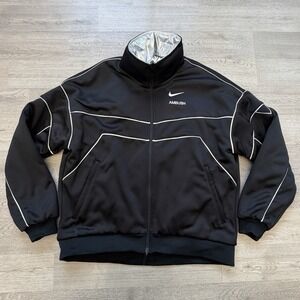 Nike x AMBUSH Reversible Jacket Women's Small Metallic Silver Black Unisex Fit